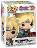 Boruto with Chakra Blade #1383 AAA Exclusive GITD Chase Funko Pop! in display box