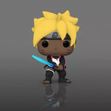 Boruto with Chakra Blade #1383 AAA Exclusive GITD Chase Funko Pop! out of box