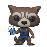 Rocket #491 Guardians of the Galaxy Mission Breakout Funko Pop! out of box