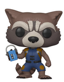 Rocket #491 Guardians of the Galaxy Mission Breakout Funko Pop Disney Exclusive out of box