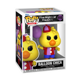 Balloon Chica #910 Five Nights at Freddys FNAF Funko Pop Games figure in box