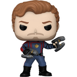 Star-Lord #1201 Marvel Guardians of the Galaxy Volume 3 Funko Pop out of box with dual blasters