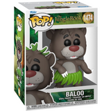 Baloo #1474 Disney Jungle Book Funko Pop in display box