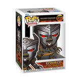 Scourge #1377 Transformers Rise of the Beasts Funko Pop! Movies in display box