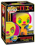 Pennywise #55 IT Funko Pop! Movies Black Light EE Exclusive in display box
