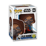 Plo Koon #852 Star Wars The Clone Wars Glow in the Dark Funko Pop vinyl figure in original box