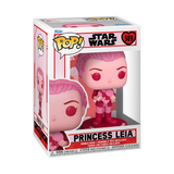 Princess Leia #589 Star Wars Valentines Funko Pop figure in original display box