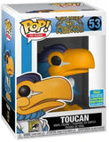 Toucan #53 Funko Pop! SDCC 50 Summer Convention Exclusive in box