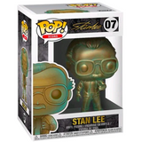 Stan Lee #07 Patina Funko Pop! Icons in display box
