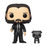 John Wick with Dog #580 John Wick Funko Pop Movies figure out of box with dog companion