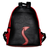 Loungefly Donald Duck Devil mini backpack red cosplay design Disney EE exclusive back view