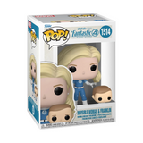 Invisible Woman & Franklin #1514 Fantastic Four Funko Pop! in display box