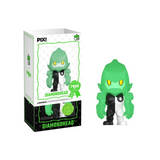 Diamondhead Ben 10 ThrillJoy Pix! Glow-in-the-Dark Chase box slightly opened with Chase out of box