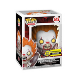 Pennywise with Spider Legs #542 IT Funko Pop glow in the dark Entertainment Earth exclusive figure in original box