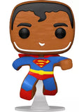 Gingerbread Superman #443 DC Holiday Funko Pop out of box
