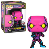 Red Hood #891 DC Gotham Knights Funko Pop! Black Light Special Edition shown in and out of box