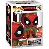 Pumpkin Spice Deadpool #1299 Marvel Funko Pop! GameStop Exclusive in display box
