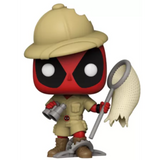 Safari Deadpool #931 Marvel GameStop Exclusive Funko Pop out of box