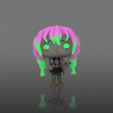 Mitsuri Kanroji #1306 Demon Slayer glow-in-the-dark Funko Pop! with pink and green braided hair out of box with glow