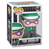 Riddler #548 Batman The Animated Series Funko Pop figure in box with green suit and cane