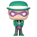 The Riddler #548 Funko Pop out of box from Batman: The Animated Series in green suit with cane