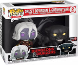 Drizzt Do'Urden & Guenhwyvar Funko Pop! 2-Pack Dungeons & Dragons GameStop exclusive in box