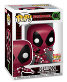 Deadpool #400 Marvel Holiday Funko Pop! & Tee Bundle Pop in box