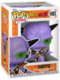 Ginyu #1493 Funko Pop! in display box