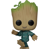 Groot in PJ's #1192 Marvel I Am Groot Funko Pop figure out of box
