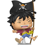 Monkey D. Luffy with Flag #2214 One Piece Funko Pop out of box