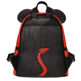 Loungefly Devil Mickey Halloween mini backpack red Disney EE exclusive back view