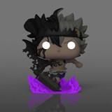 Black Asta #1556 Black Clover Funko Pop GITD EE Exclusive figure out of box with glow