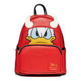 Loungefly Donald Duck Devil mini backpack red cosplay design Disney EE exclusive front view