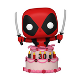 Deadpool In Cake #776 Deadpool Funko Pop out of box
