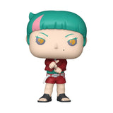 Daemon #1918 Funko Pop out of box from Boruto with green jacket and pink hair
