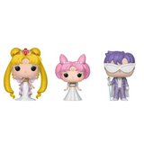 Neo Queen Serenity Small Lady King Endymion Sailor Moon 3 Pack Funko Pop Hot Topic Exclusive out of box