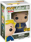 Vault Boy Medic #101 Fallout Funko Pop Hot Topic Exclusive in box