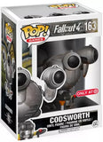 Codsworth (Battle) #163 Fallout 4 Pop! Target exclusive in display box