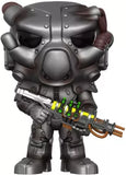 X-01 Power Armor #166 Fallout Funko Pop figure out of box holding energy weapon