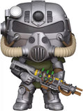 T-51 Power Armor #370 Fallout Funko Pop figure out of box with plasma rifle
