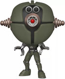 Assaultron #374 Fallout Funko Pop out of box with red sensor eye and robot arms