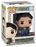 Fallout Vault Dweller #385 Funko Pop! Games Male GameStop Exclusive holding Mentats in box