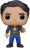 Fallout Vault Dweller #385 Funko Pop! Games Male GameStop Exclusive holding Mentats out of box