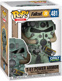 T-51 Power Armor #481 Fallout Funko Pop in box