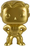 Vault Boy #53 Fallout Funko Pop Gold variant out of box with metallic finish