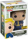 Vault Boy Charisma #98 Fallout Funko Pop Hot Topic Exclusive in box