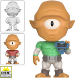 Allen the Alien Hero with Chase and translucent Chase out of box