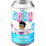 Cyborg Funko Soda collectible can from Teen Titans Go