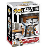 Clone Commander Cody #176 Star Wars Funko Pop figure in box