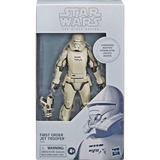 First Order Jet Trooper Carbonized Black Series figure in display box
